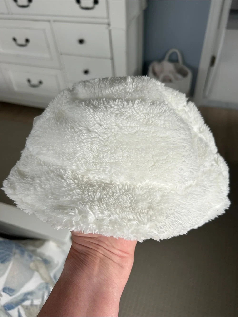 Child’s Faux Fur Nike bucket hat